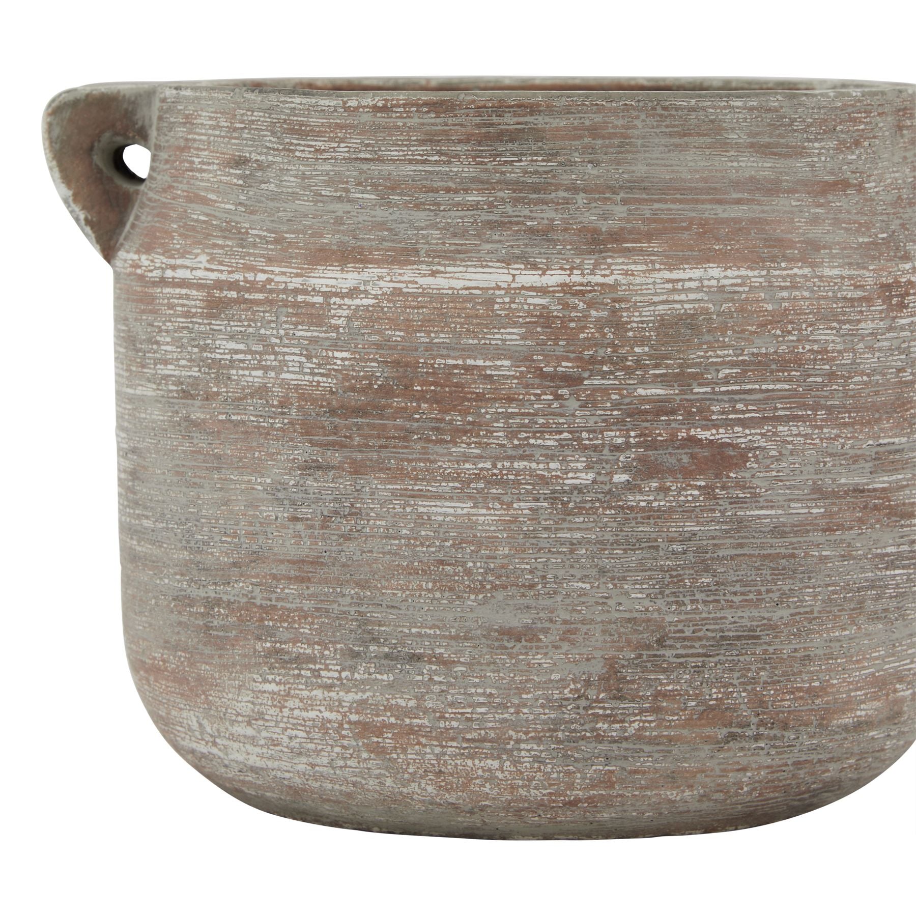 Wooperton Brown Ceramic Pot