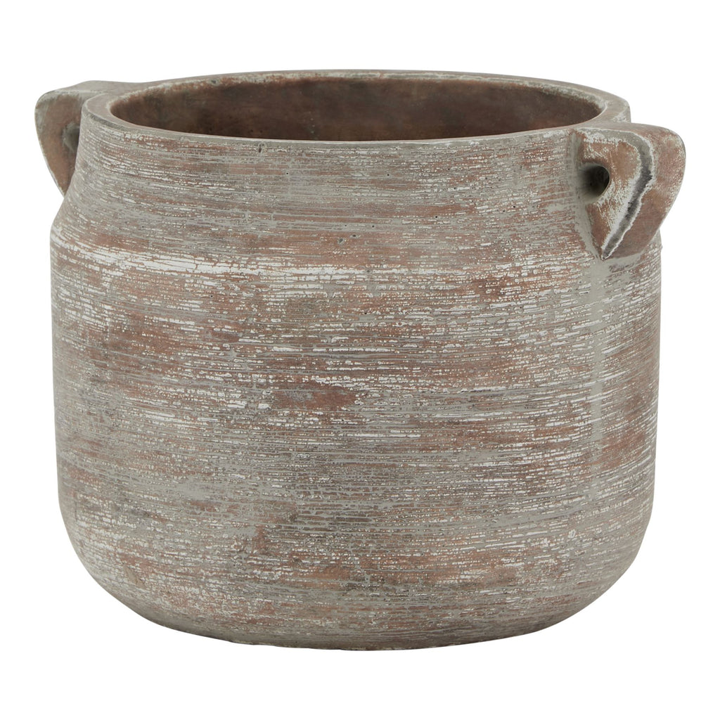 Wooperton Brown Ceramic Pot