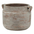 Wooperton Brown Ceramic Pot