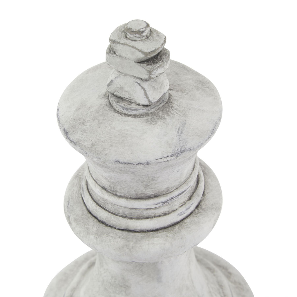 Brunton Stone Effect King Chess Piece