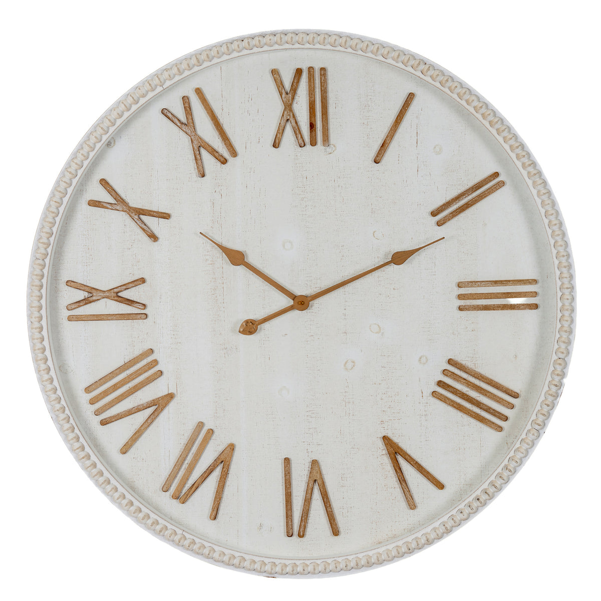 Burradon Large Beaded Frame Wall Clock