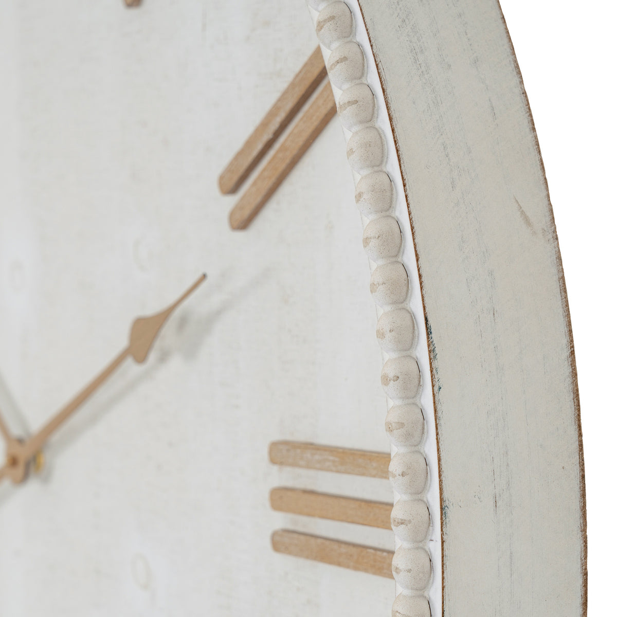 Burradon Large Beaded Frame Wall Clock