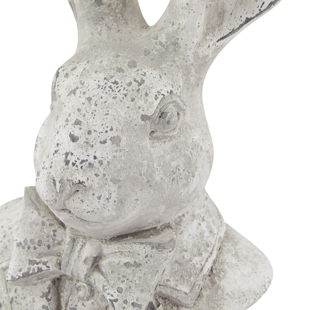 Byrness Stone Effect Standing Hare Ornament