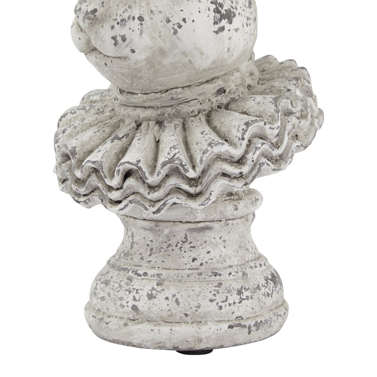 Cartington Stone Effect Ruffle Hare Ornament