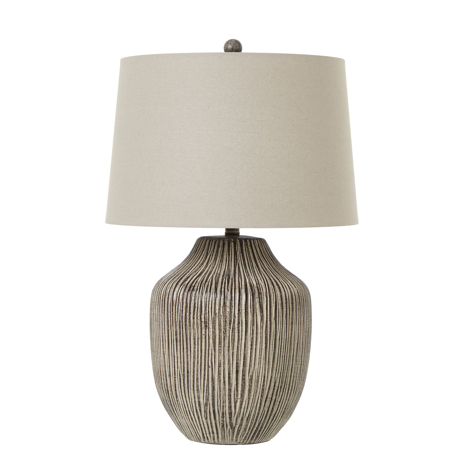 Simonburn Carved Textured Table Lamp