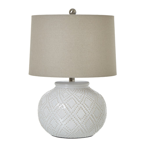 Blanchland Beaded Ceramic Lamp