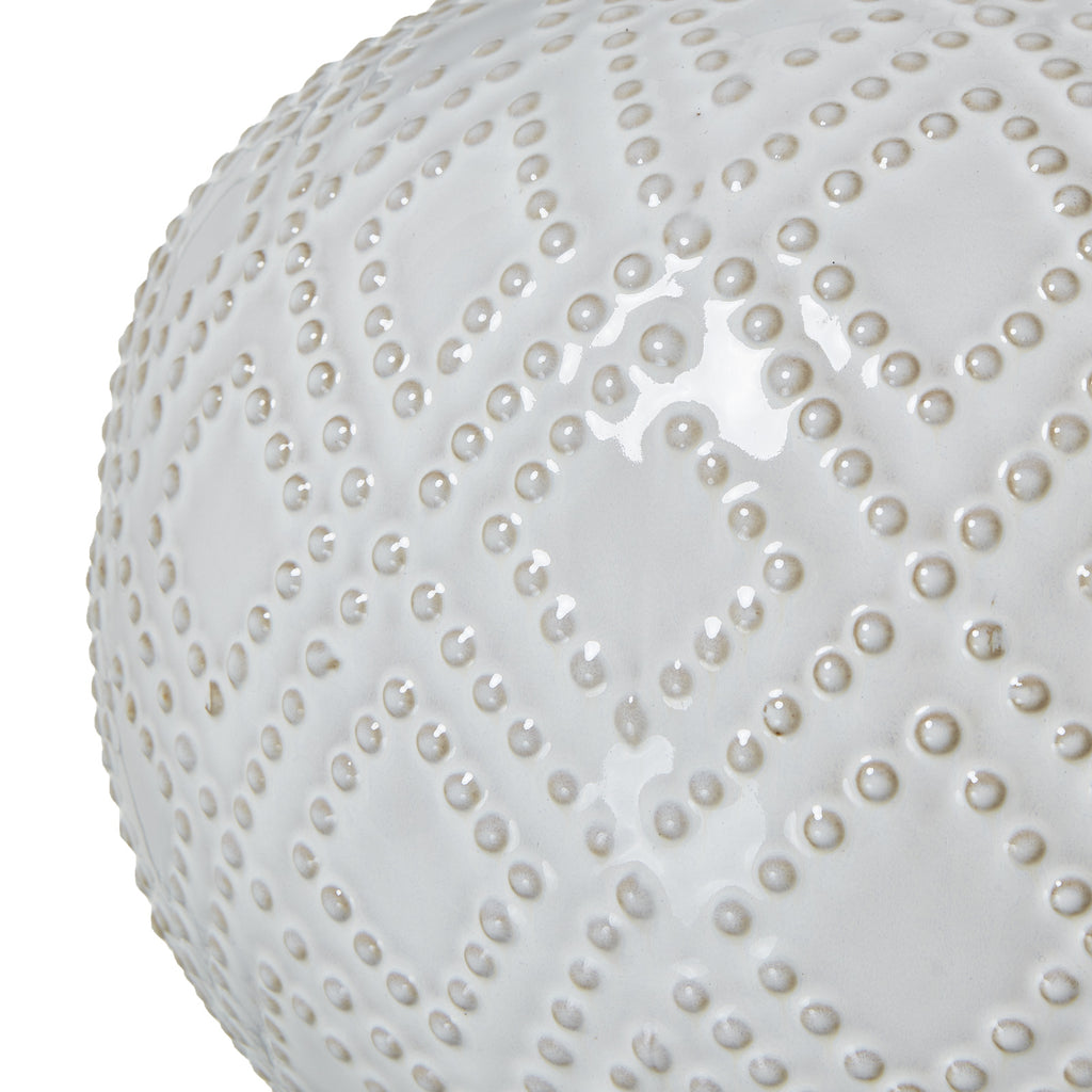 Blanchland Beaded Ceramic Lamp