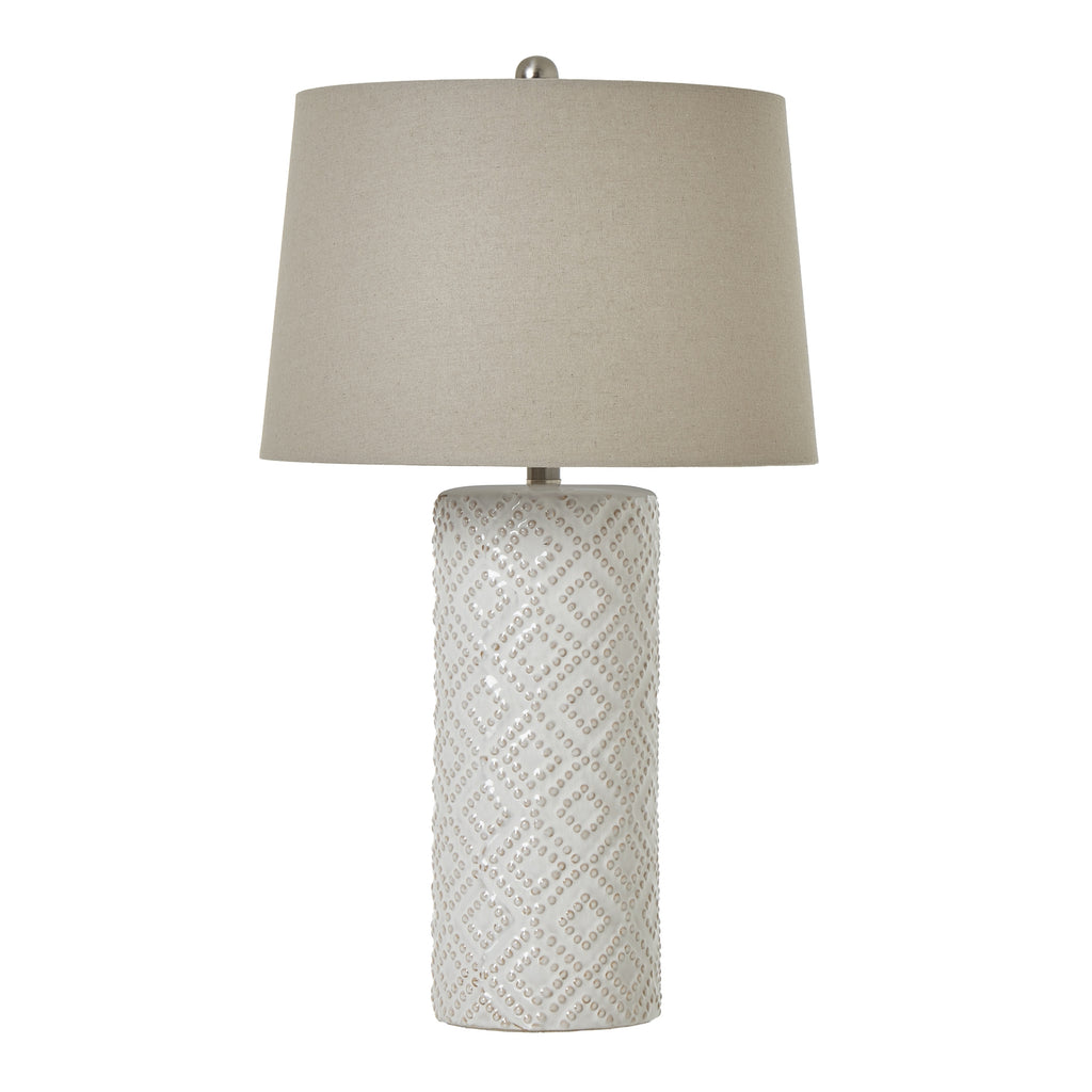 Kirkwhelpington Beaded Ceramic Lamp