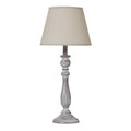 Lucker Carved Wood Table Lamp