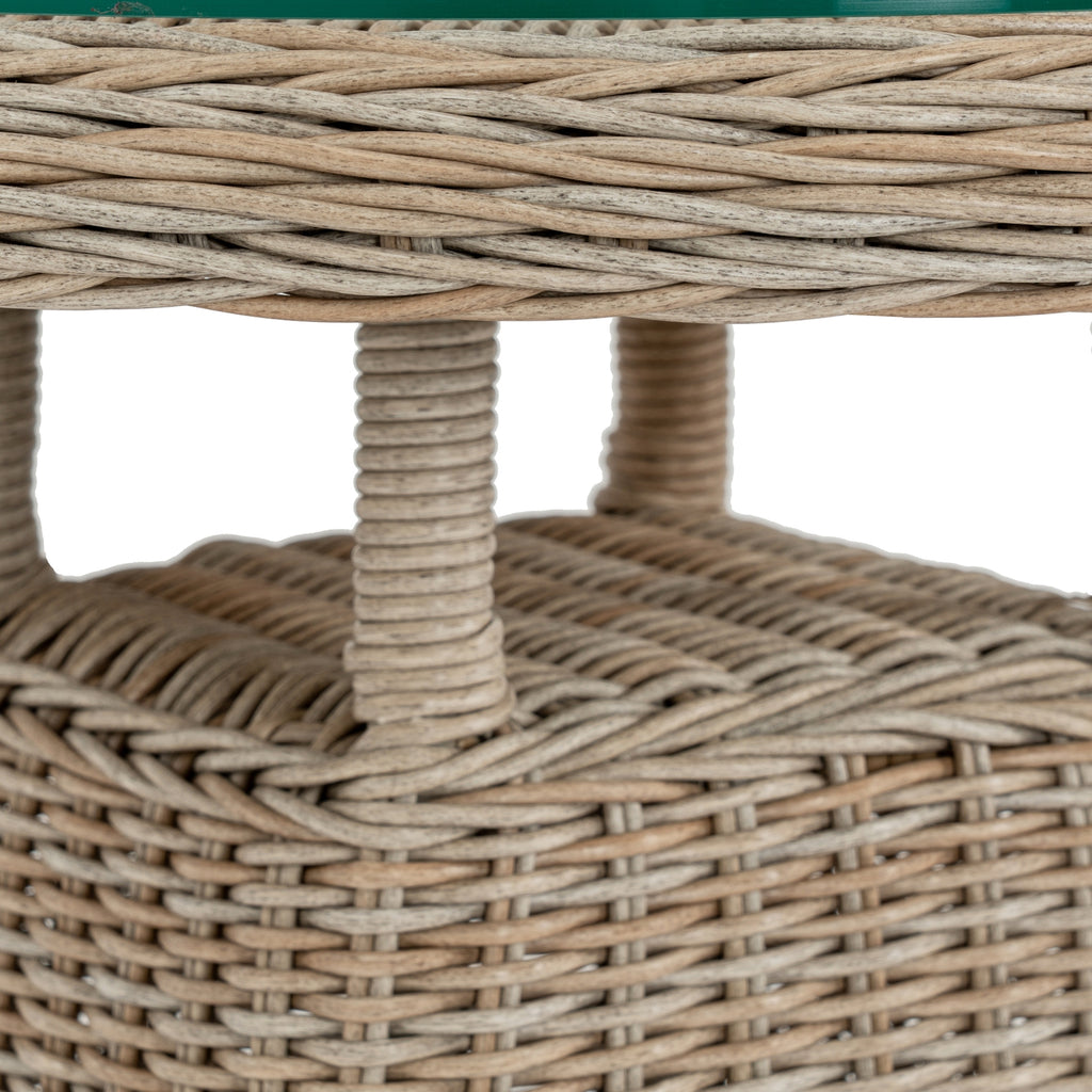 Hartington Wood-Top Bistro Table