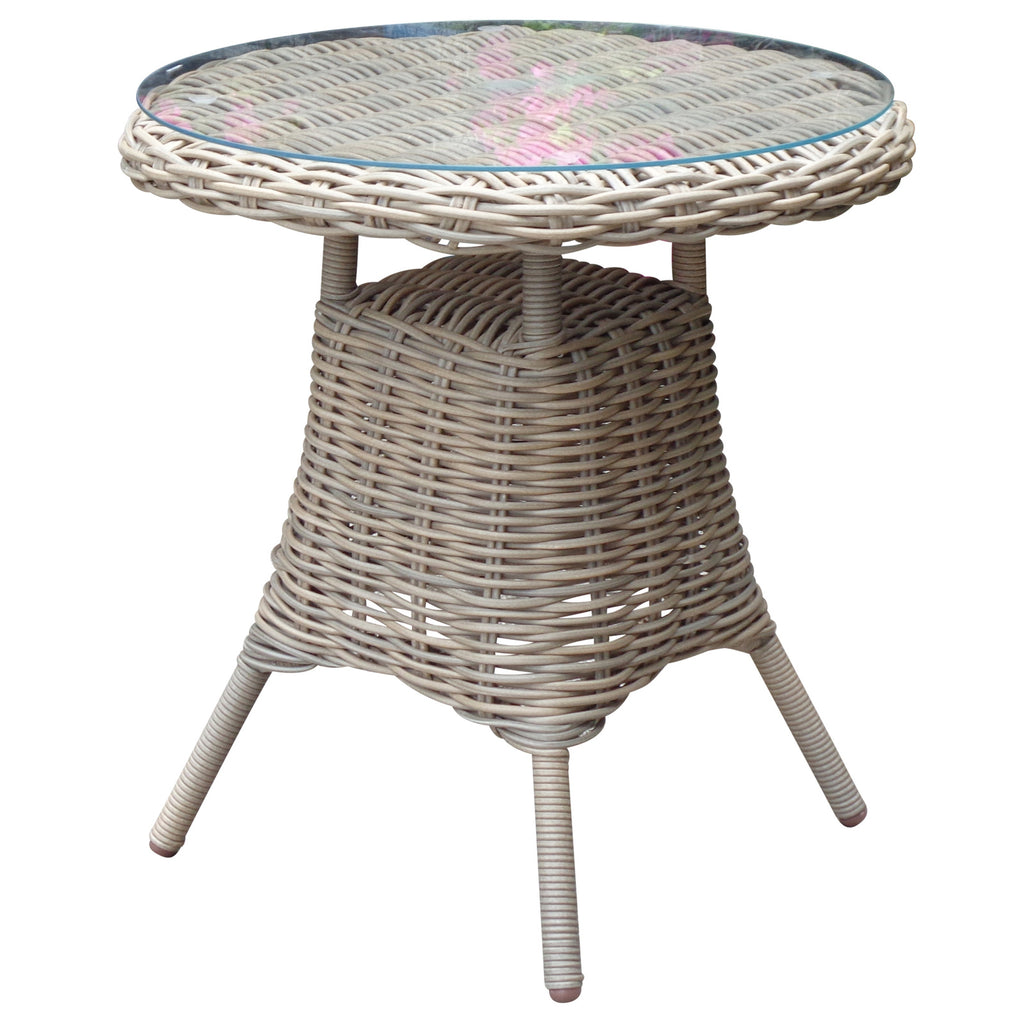 Reaveley Glass-Top Bistro Table