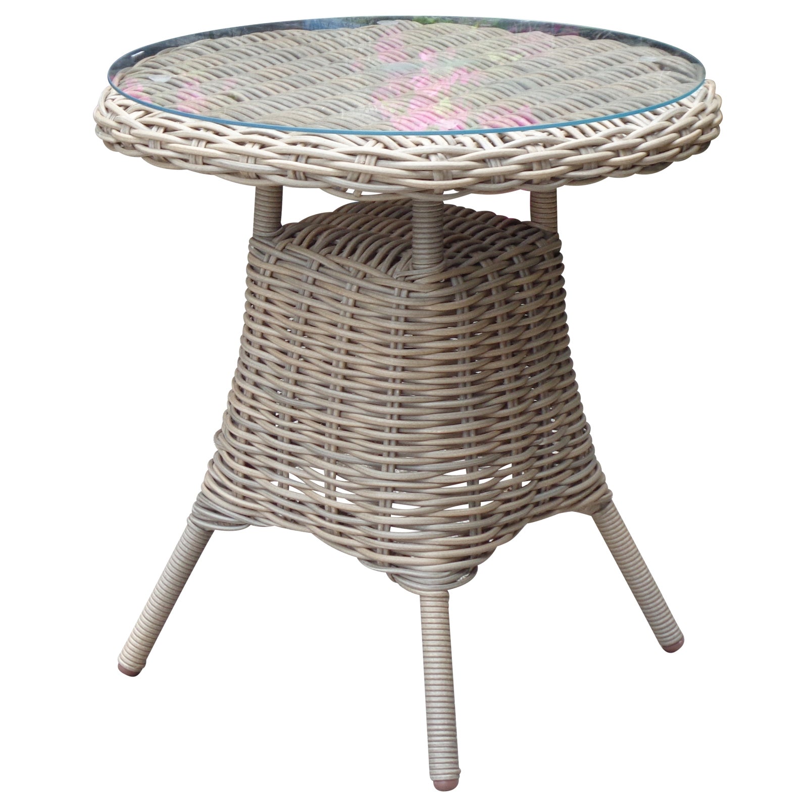 Reaveley Glass-Top Bistro Table