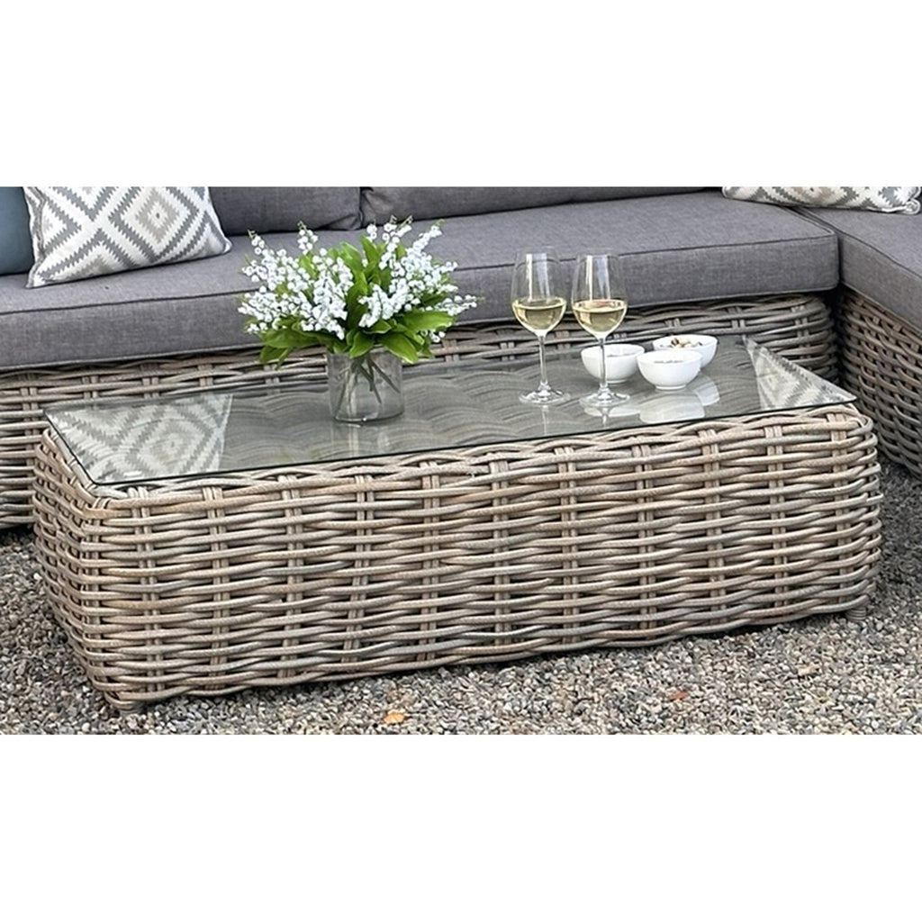 Shortflatt Rattan Corner Set