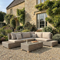 Longhirst Woven Outdoor Corner Set