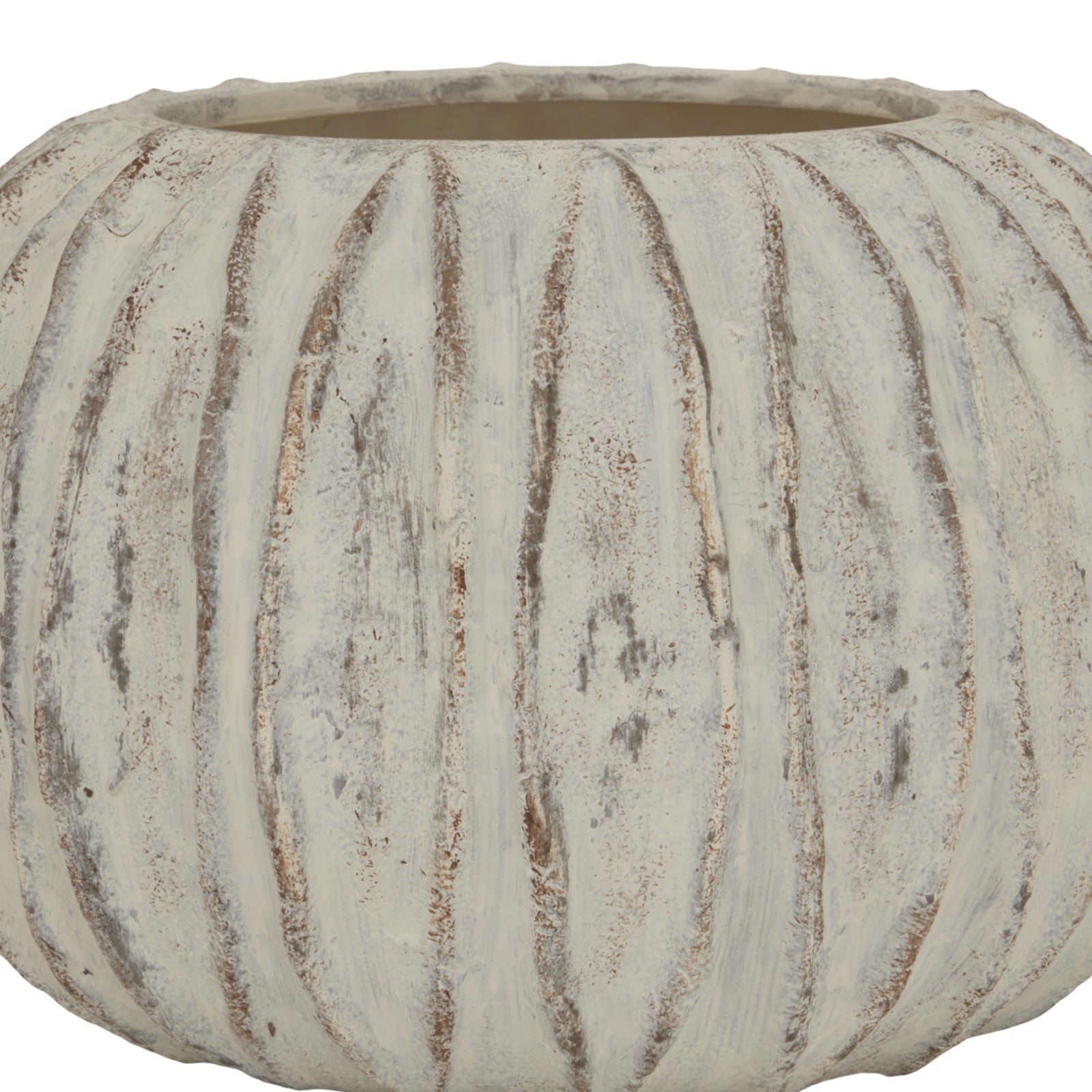 Cheviot Rounded Finned Vase