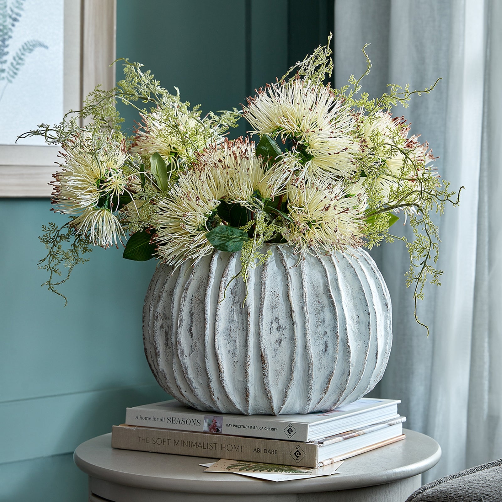 Cheviot Rounded Finned Vase