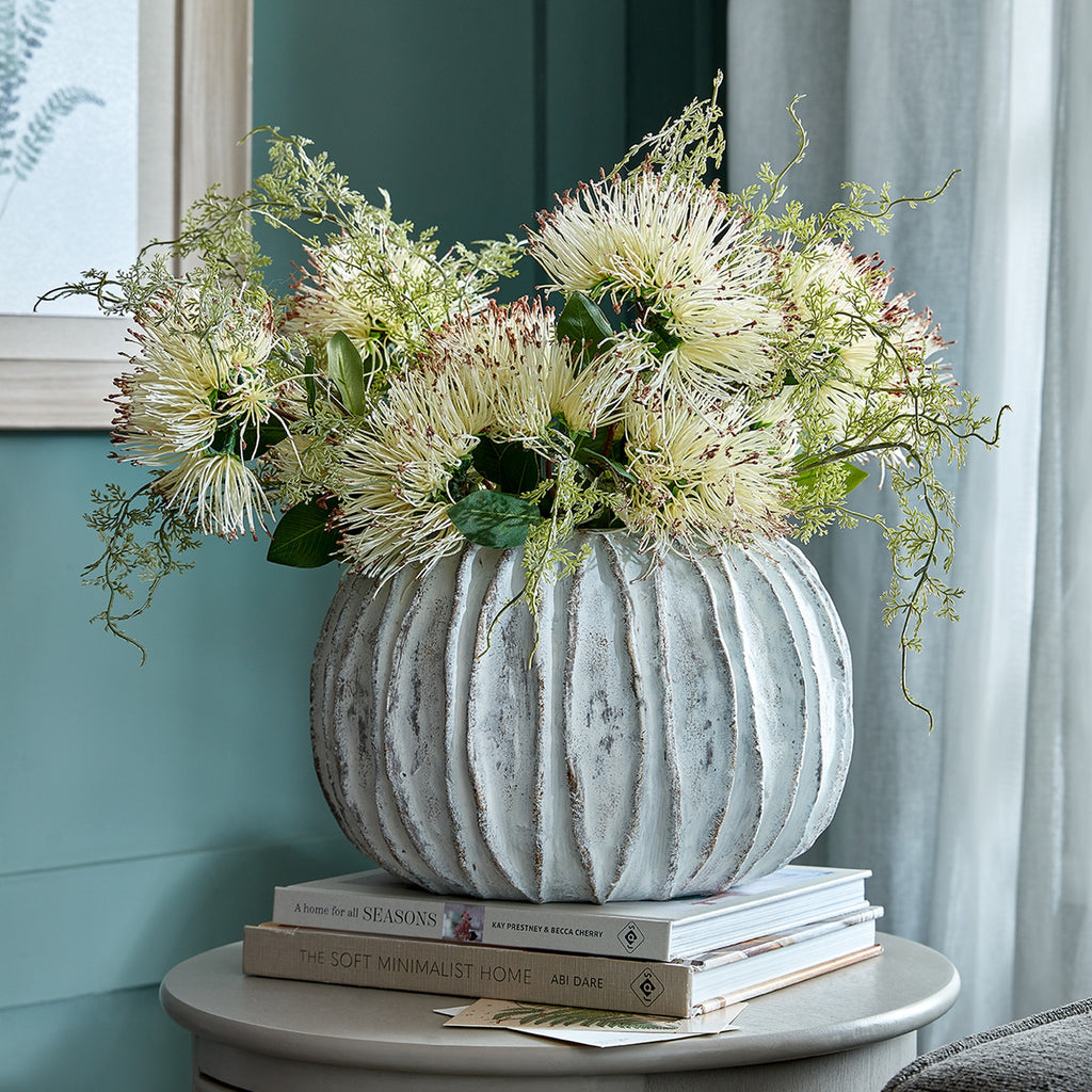 Cheviot Rounded Finned Vase