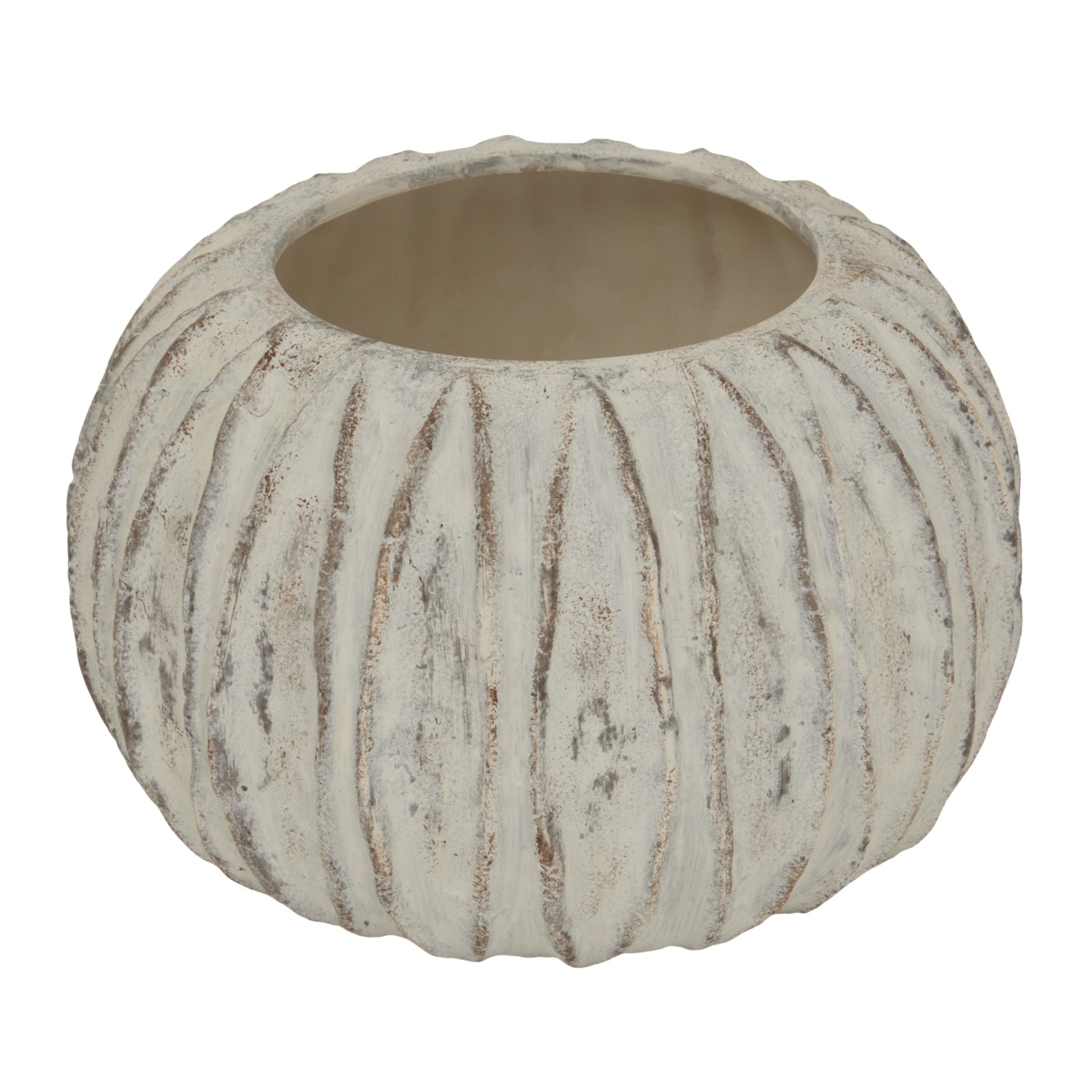 Cheviot Rounded Finned Vase