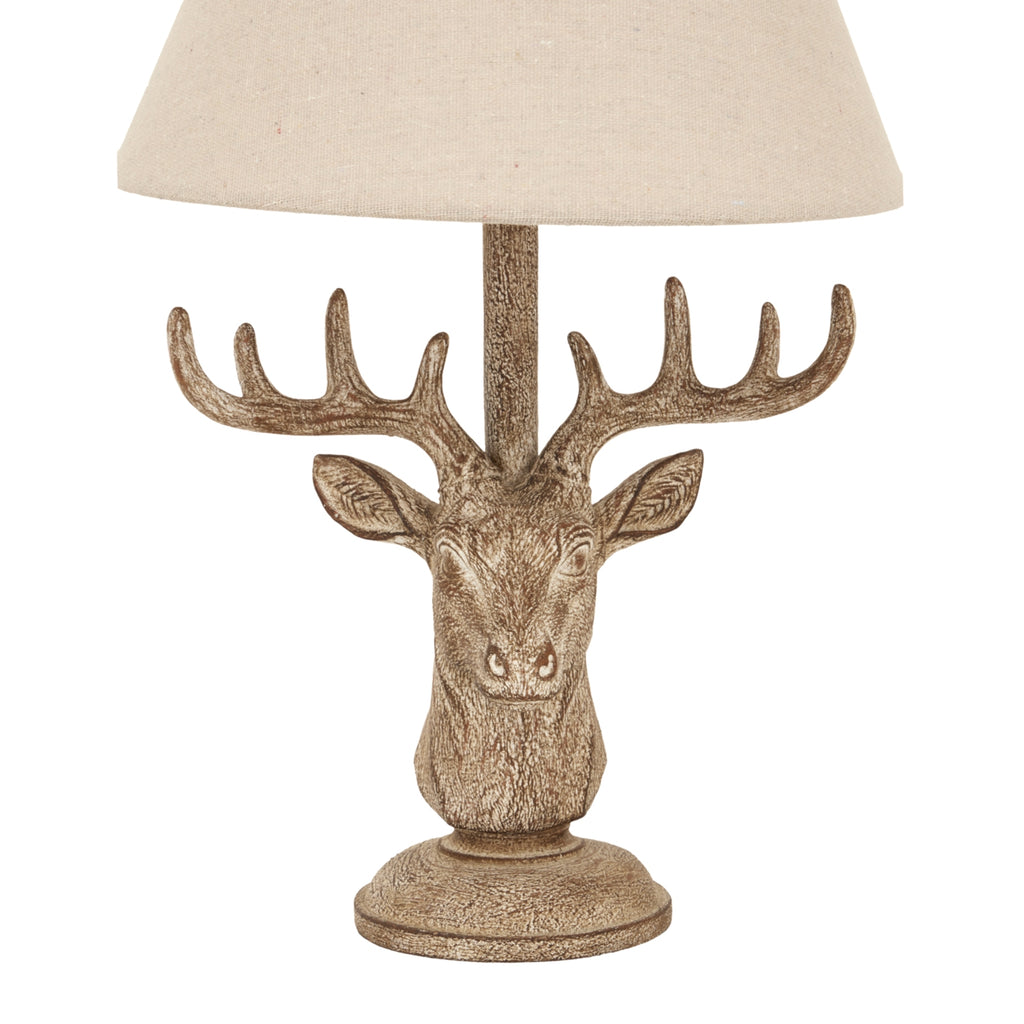 Heddon Stag Head Table Lamp