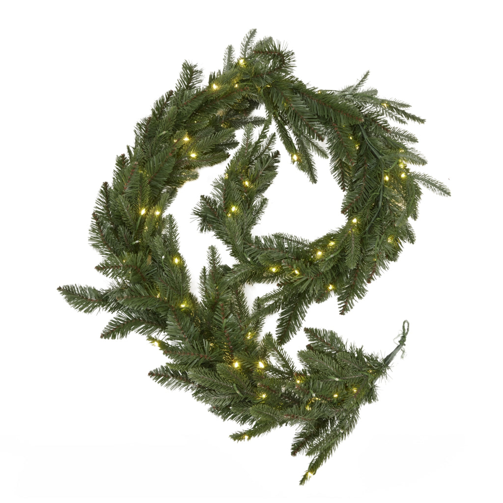 Denwick Pre-Lit Fir Christmas Garland