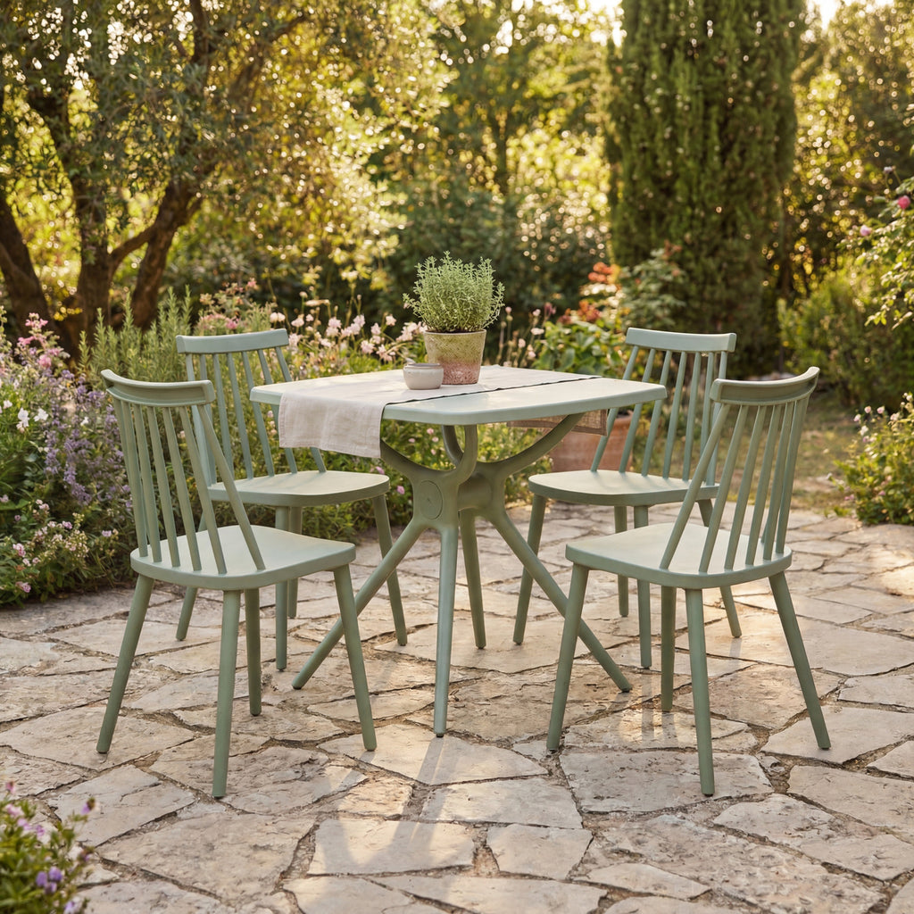 Steel French Grey Chair