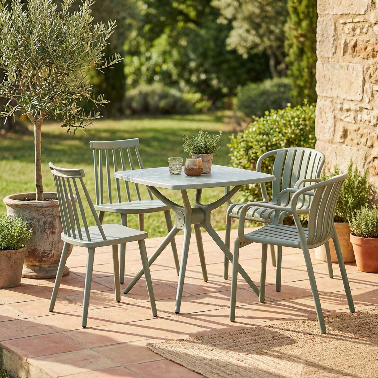 Hedgeley French Grey Table