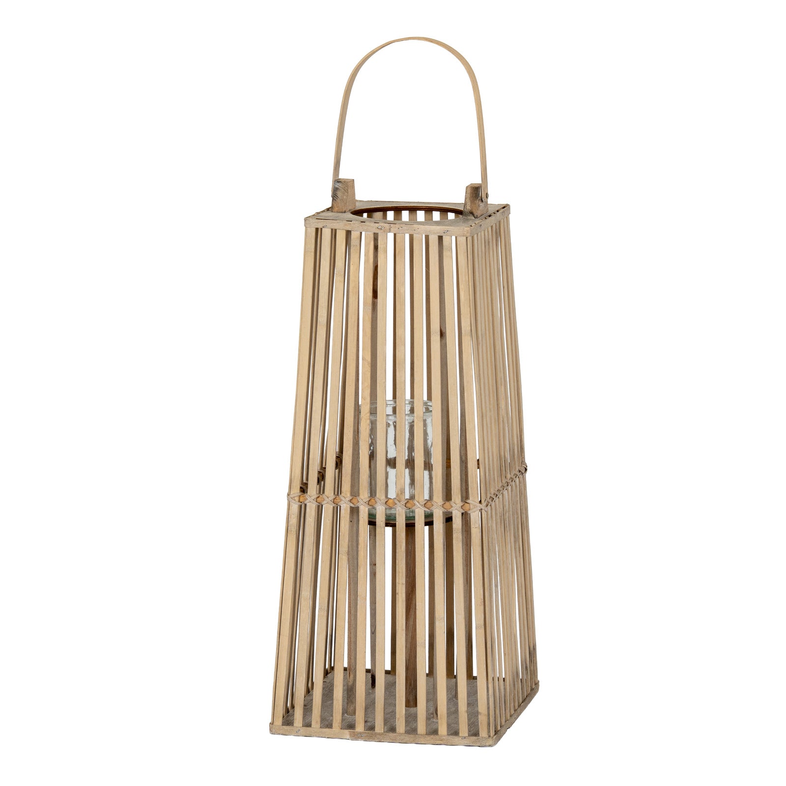 Gilsland Silo Wicker Lantern
