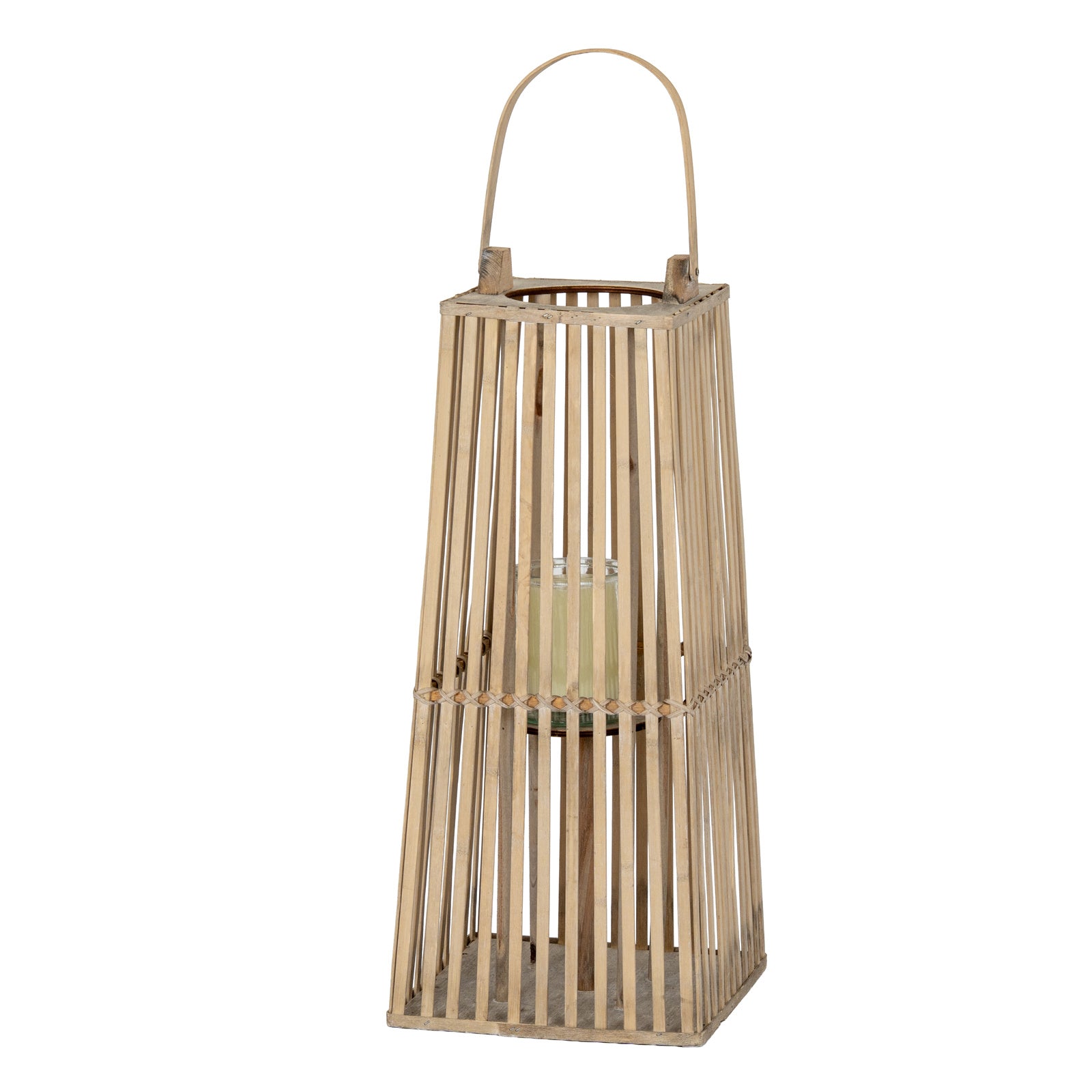 Gilsland Silo Wicker Lantern