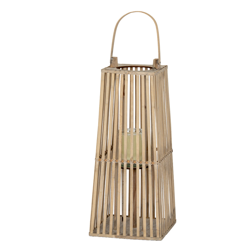 Gilsland Silo Wicker Lantern