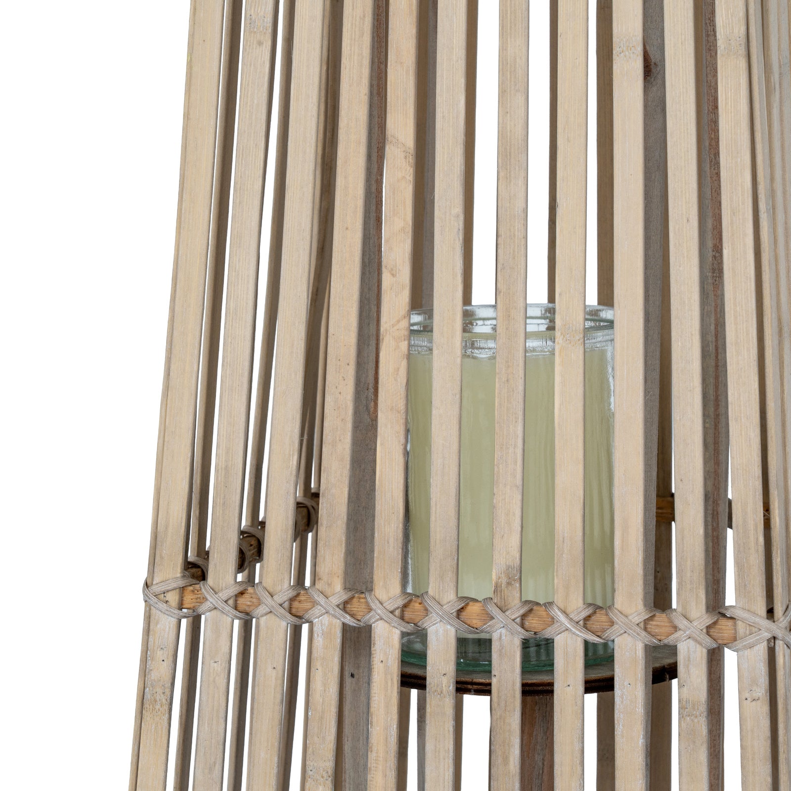 Gilsland Silo Wicker Lantern