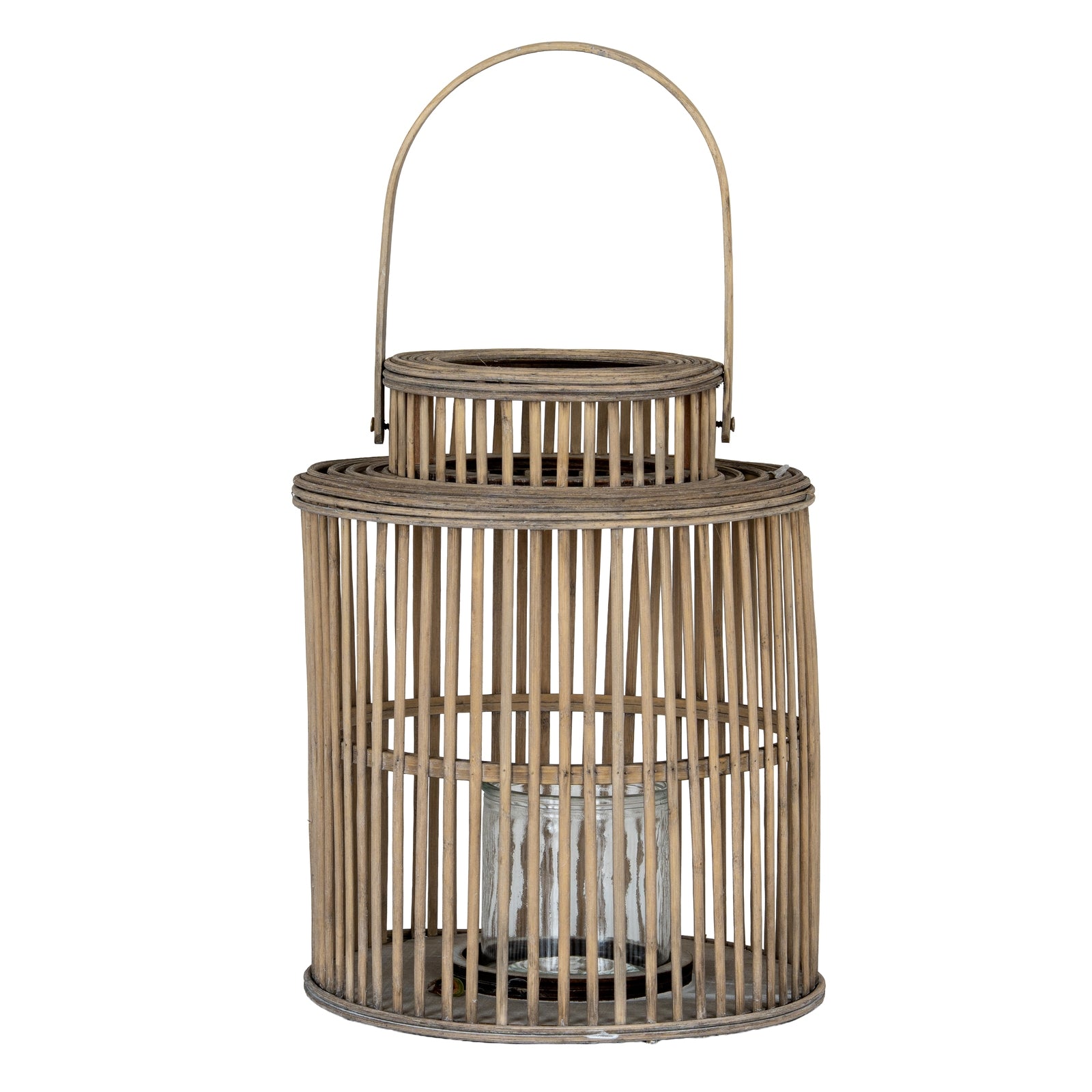 Bradford Wicker Cylinder Lantern