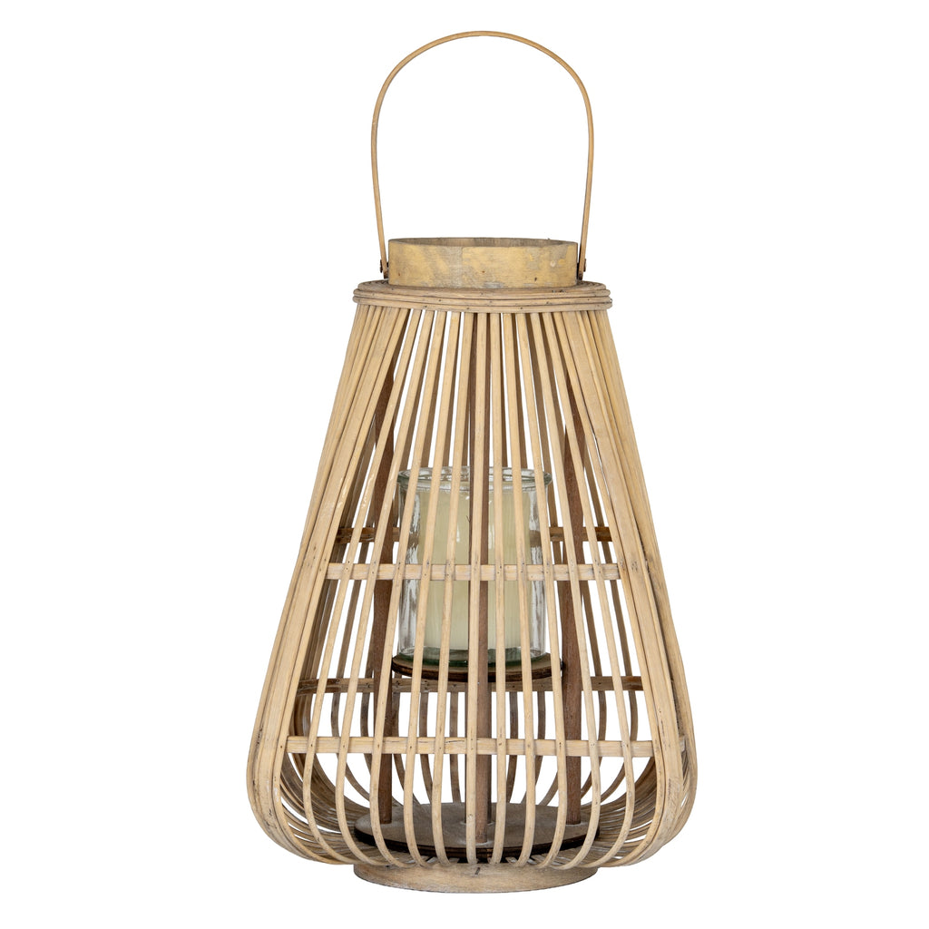 Pegswood Peardrop Wicker Lantern