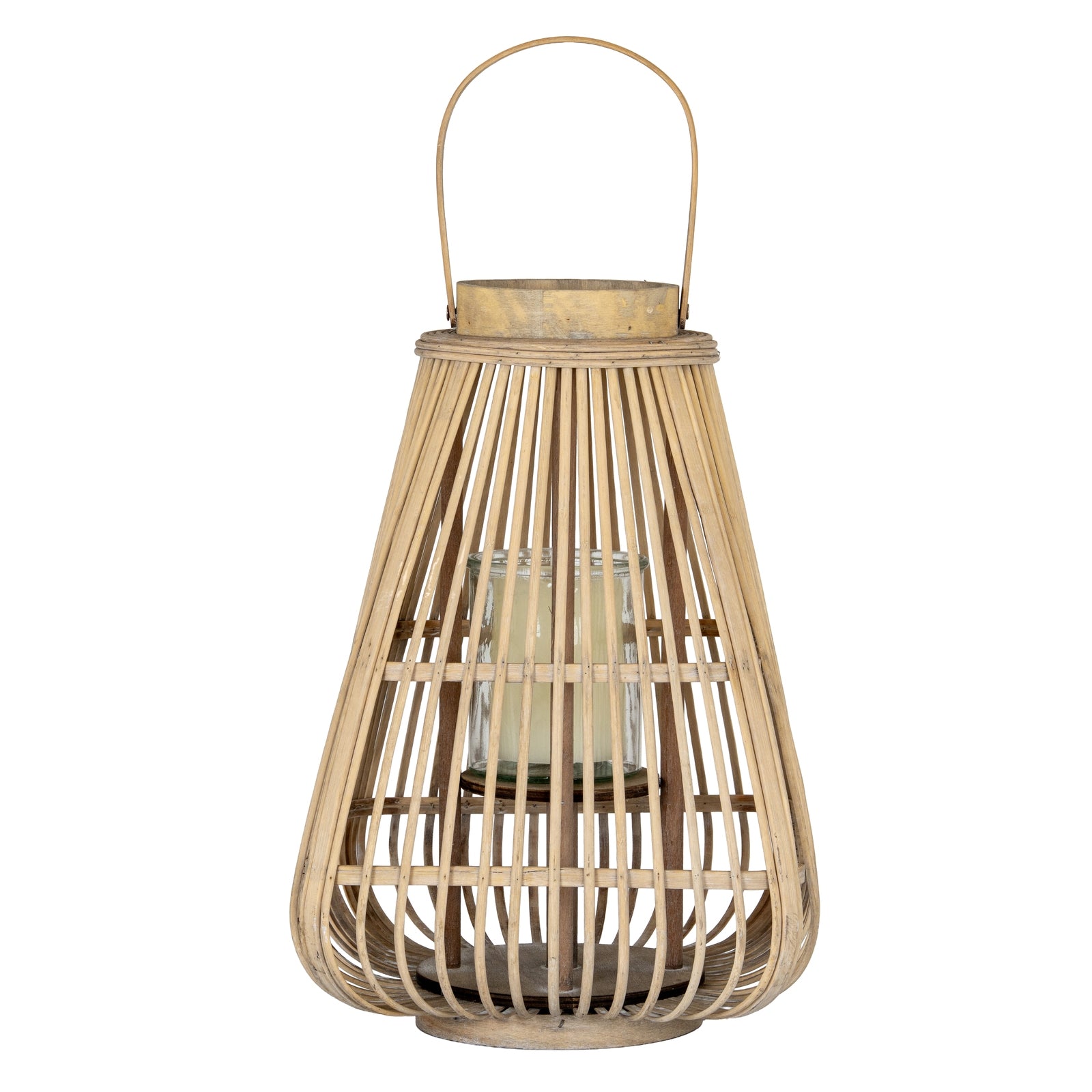 Pegswood Peardrop Wicker Lantern