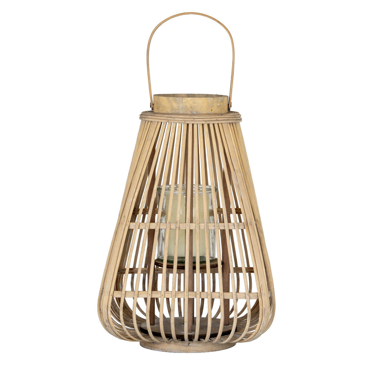 Pegswood Peardrop Wicker Lantern