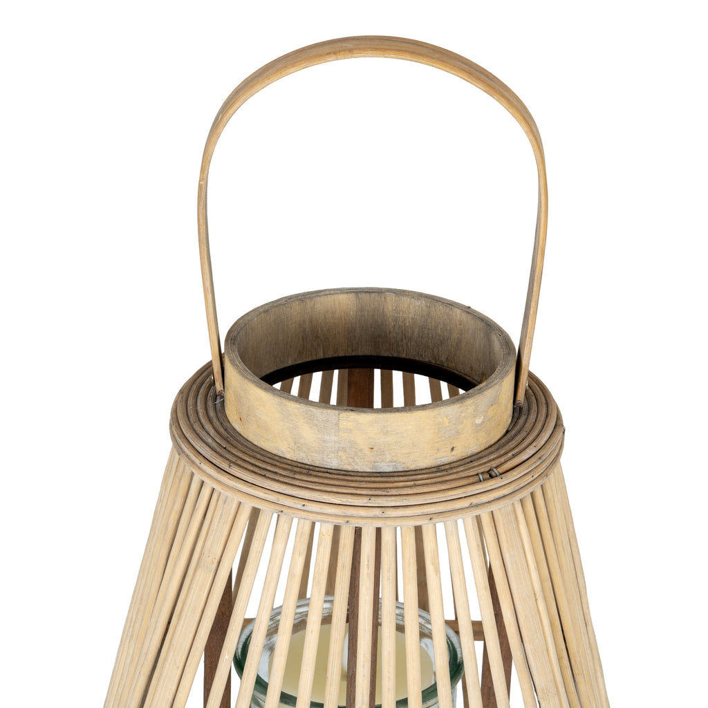 Pegswood Peardrop Wicker Lantern