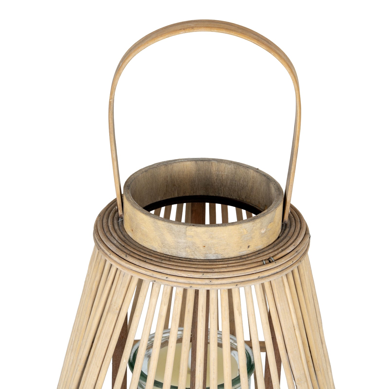 Pegswood Peardrop Wicker Lantern
