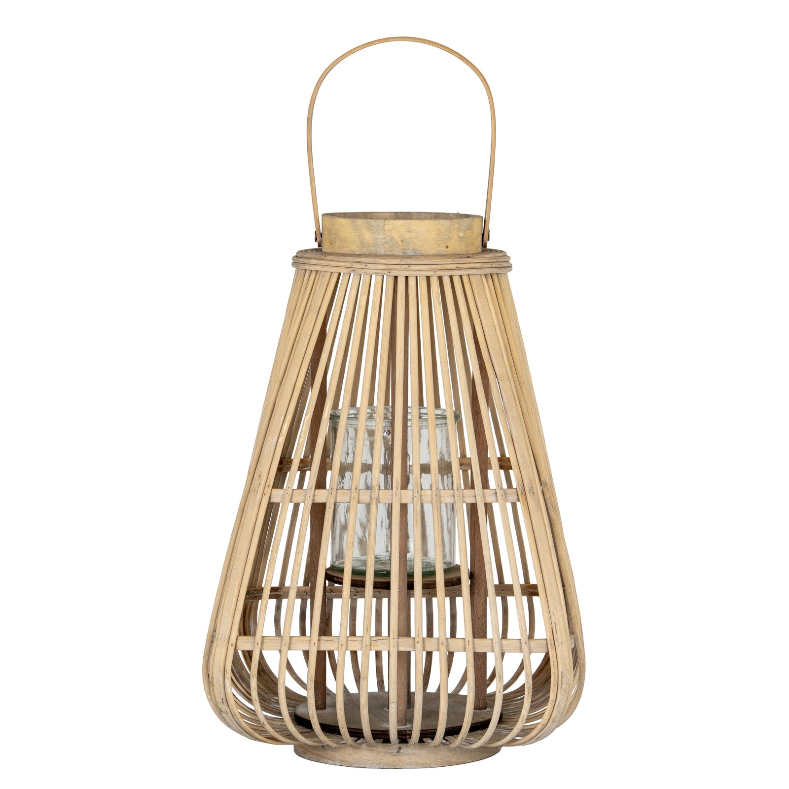 Pegswood Peardrop Wicker Lantern