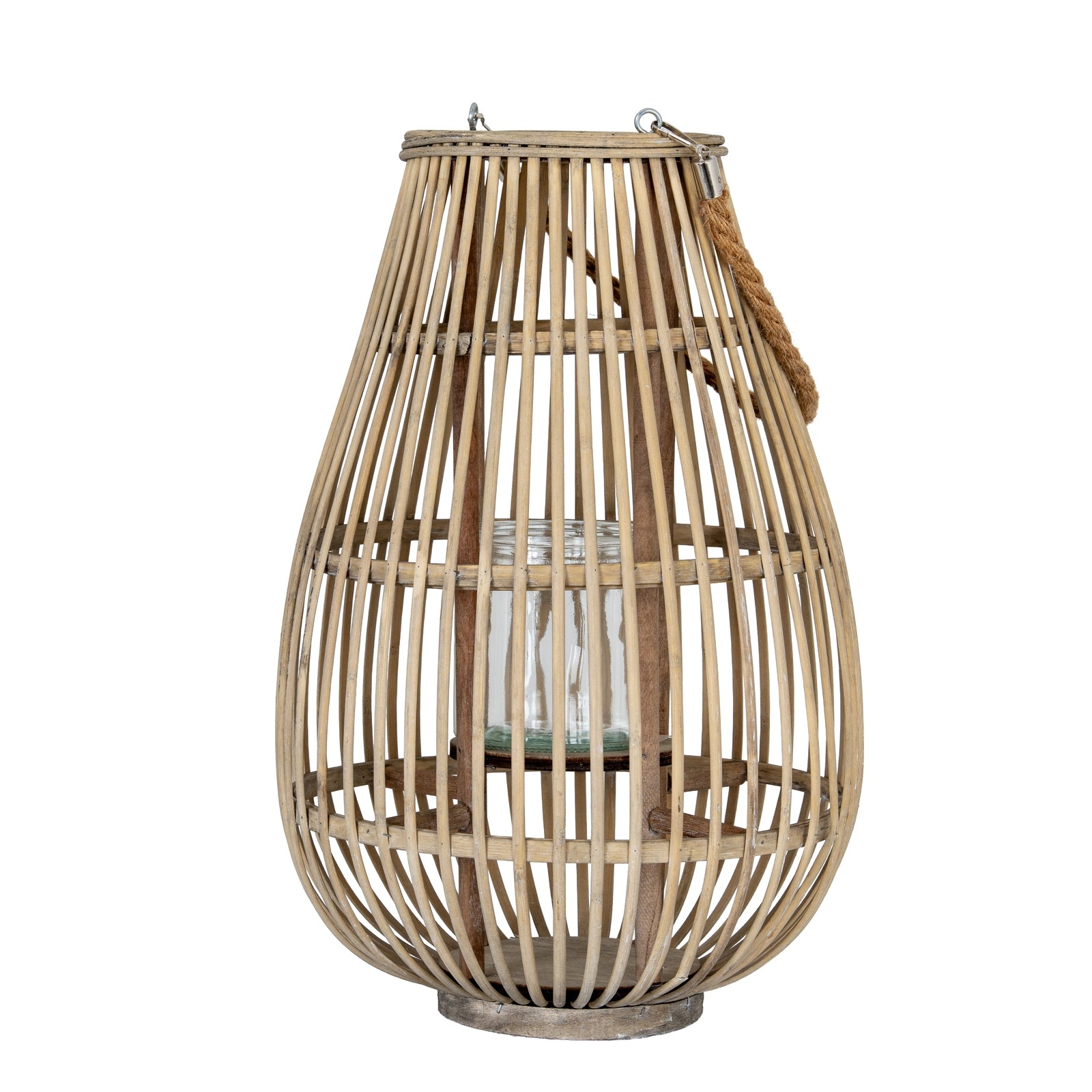 Ellington Ellipse Wicker Lantern