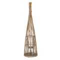 Lynemouth Conical Wicker Lantern