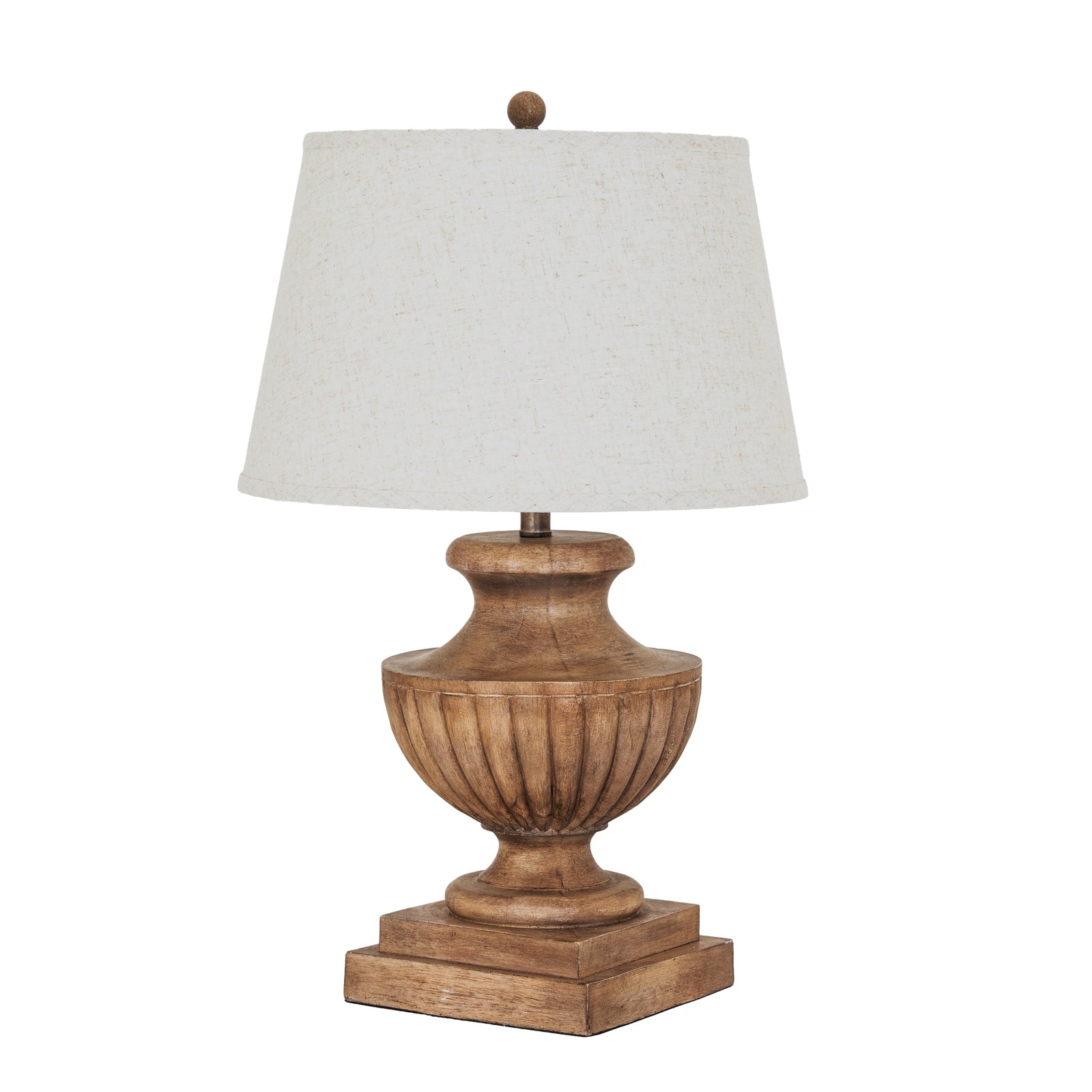 Ovingham Table Lamp With Linen Shade