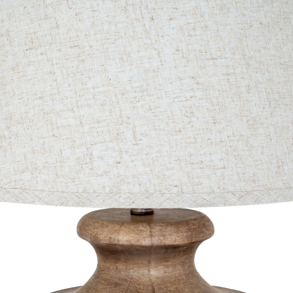 Ovingham Table Lamp With Linen Shade
