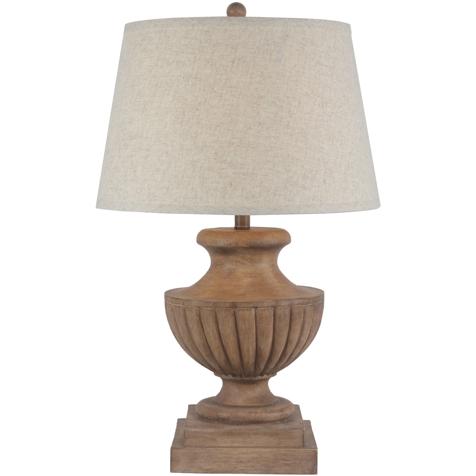 Ovingham Table Lamp With Linen Shade
