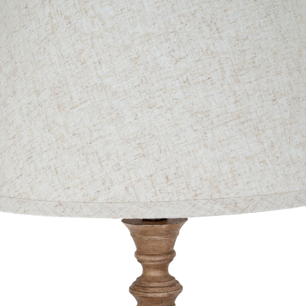 Slaley Table Lamp Linen Shade