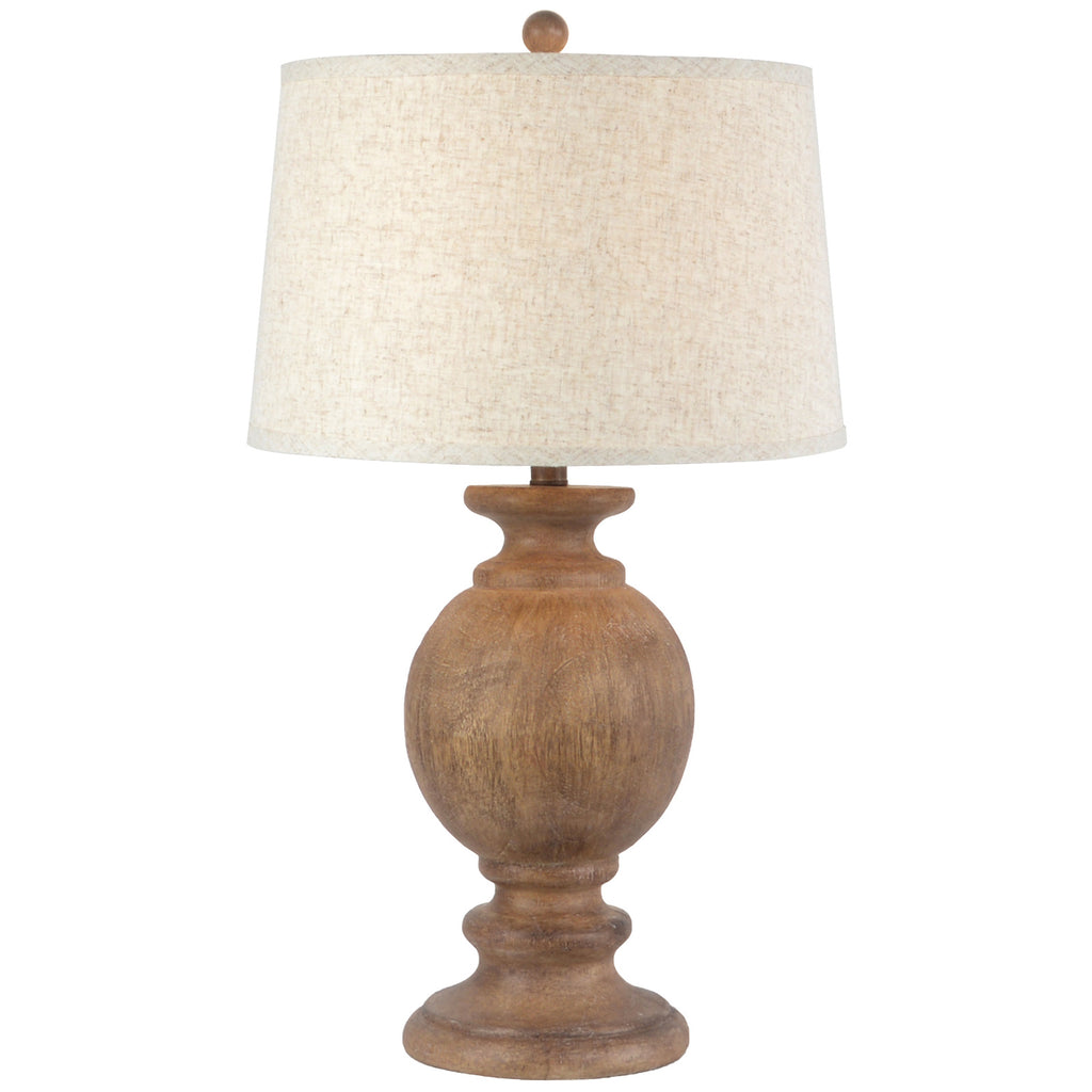 Dunstan Edged Linen Table Lamp