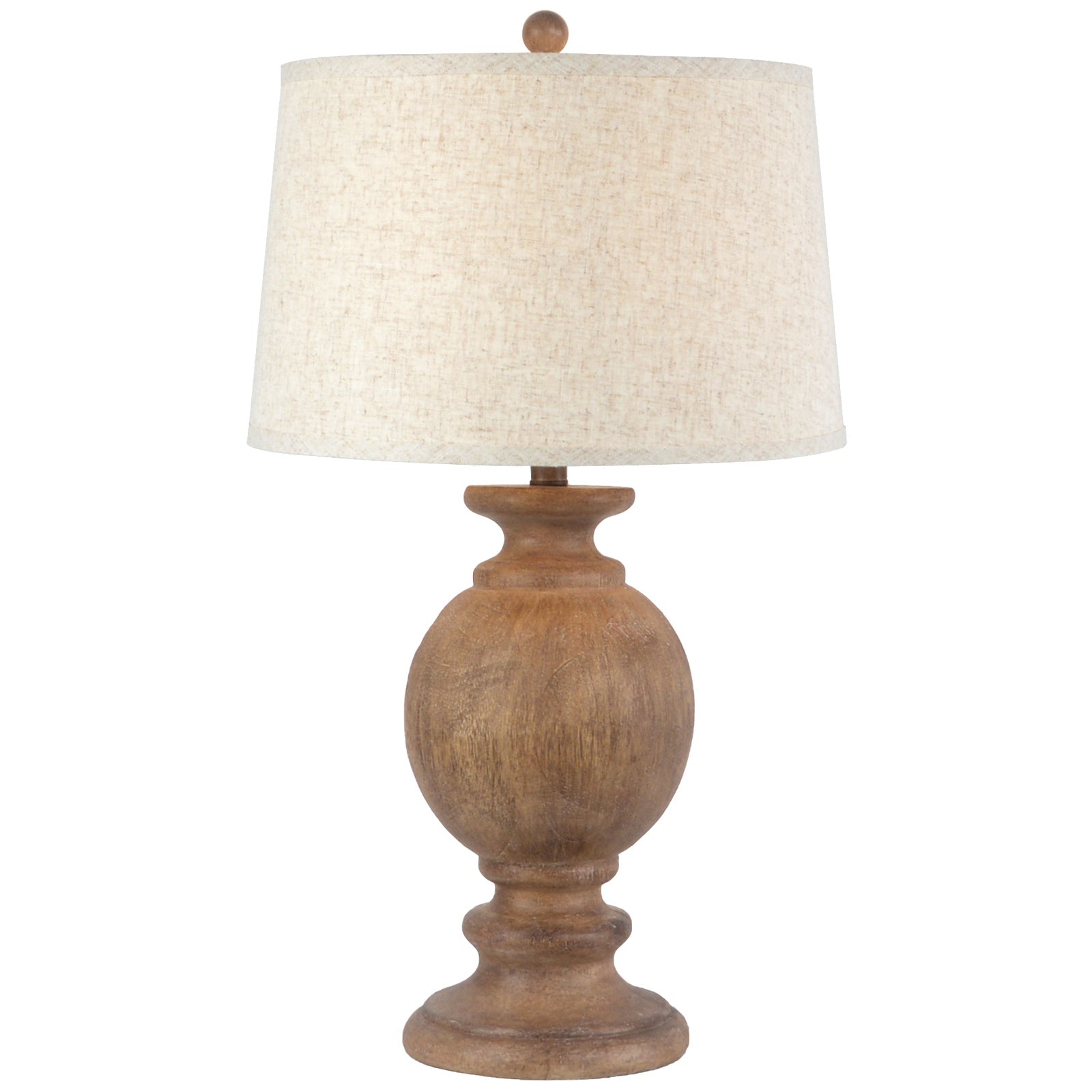 Dunstan Edged Linen Table Lamp
