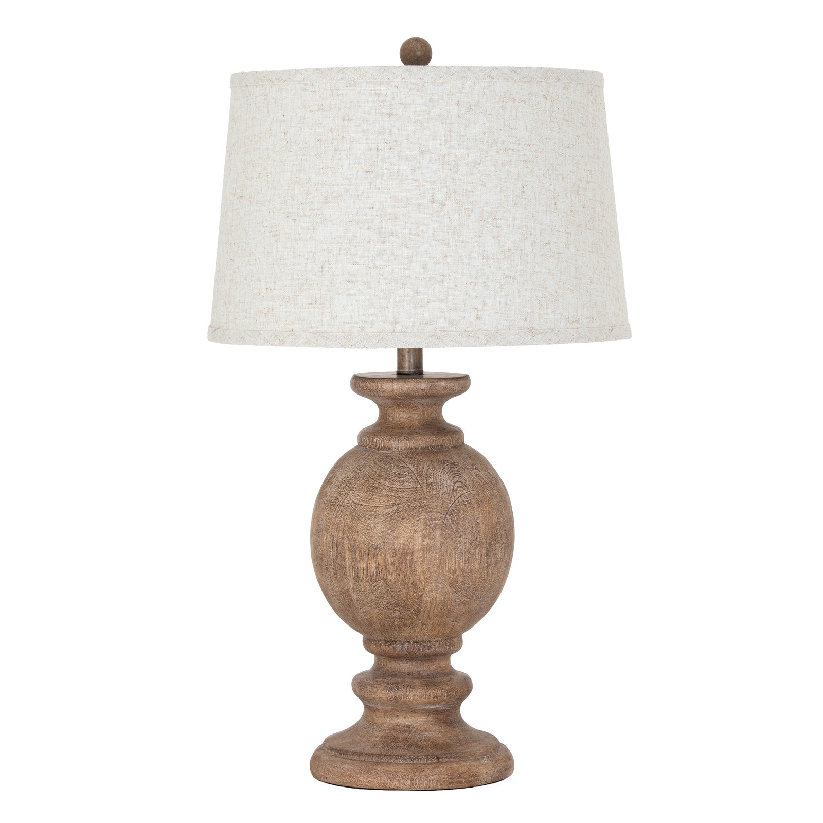 Dunstan Edged Linen Table Lamp