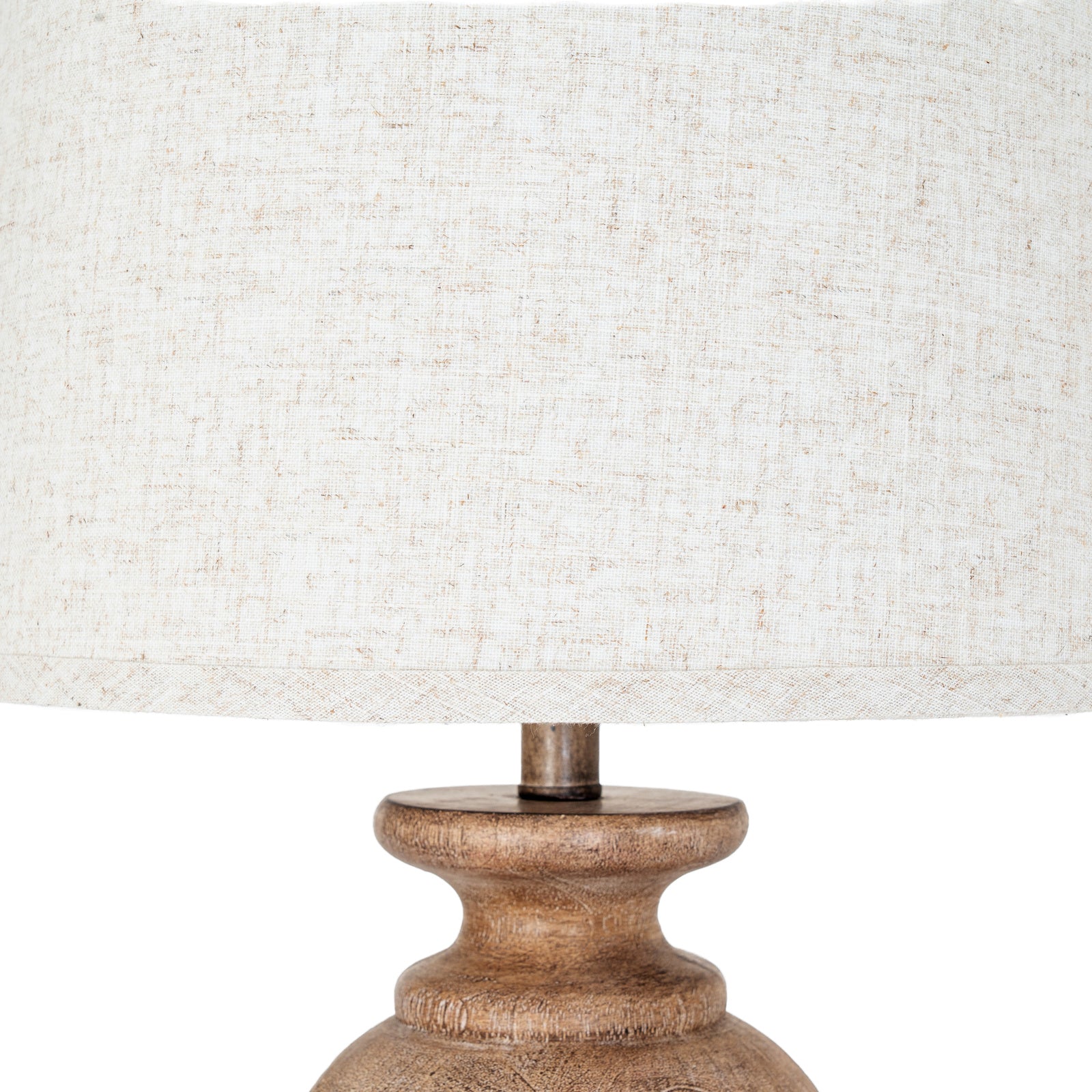 Dunstan Edged Linen Table Lamp
