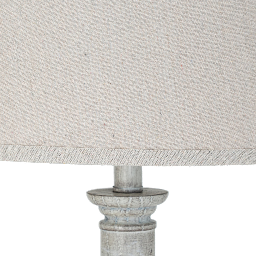 Dilston Table Lamp Linen Shade