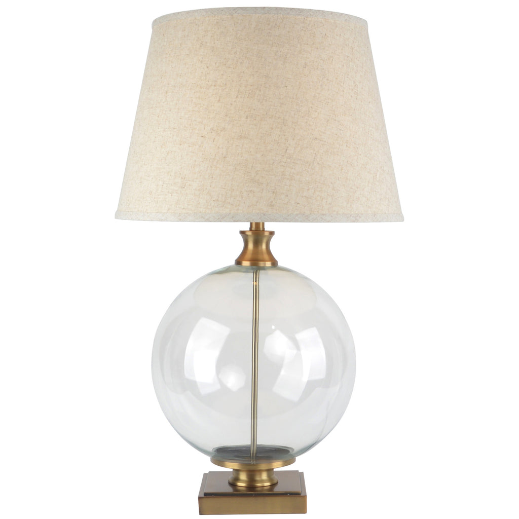 Wylam Glass Orb Table Lamp