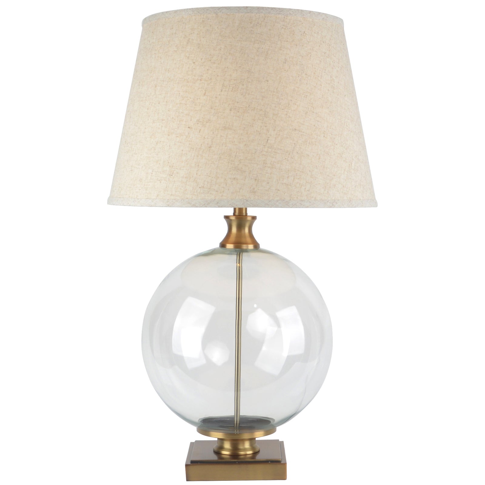 Wylam Glass Orb Table Lamp